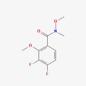 3,4-difluoro-N,2-dimethoxy-N-methylbenzamide