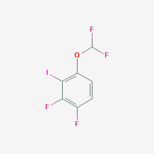 1,2-Difluoro-4-difluoromethoxy-3-iodobenzene