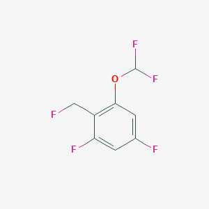 1,5-Difluoro-3-difluoromethoxy-2-(fluoromethyl)benzene