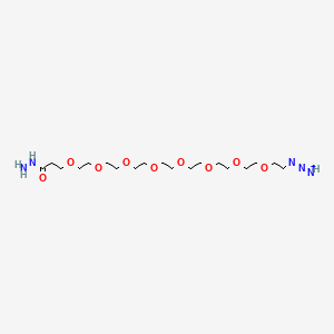 N3-PEG8-Hydrazide