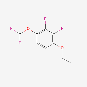 1,2-Difluoro-3-difluoromethoxy-6-ethoxybenzene