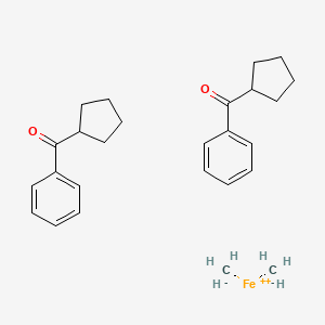 Carbanide;cyclopentyl(phenyl)methanone;iron(2+)