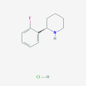 (S)-2-(2-Fluorophenyl)piperidine hydrochloride