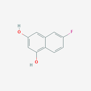 6-Fluoronaphthalene-1,3-diol