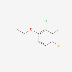 1-Bromo-3-chloro-4-ethoxy-2-iodobenzene