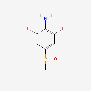 (4-Amino-3,5-difluorophenyl)dimethylphosphine oxide