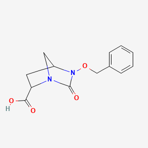 3-Benzyloxy-2-oxo-1,3-diazabicyclo[2.2.1]heptane-6-carboxylic acid