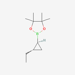 2-((1S,2S)-2-Ethylcyclopropyl)-4,4,5,5-tetramethyl-1,3,2-dioxaborolane