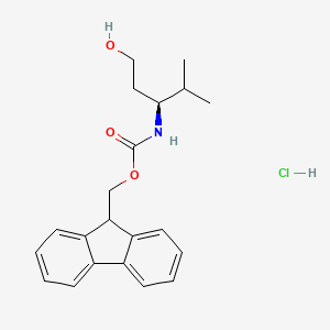 Fmoc-(s)-3-amino-4-methylpentan-1-ol hcl