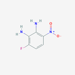 3-Fluoro-6-nitrobenzene-1,2-diamine