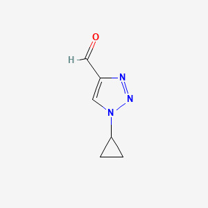 1-Cyclopropyl-1H-1,2,3-triazole-4-carbaldehyde