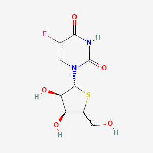 molecular formula C9H11FN2O5S B15383528 5-Fluoro-4'-thiouridine 