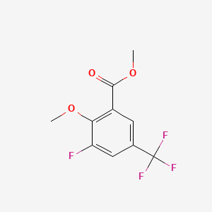 Methyl 3-fluoro-2-methoxy-5-(trifluoromethyl)benzoate