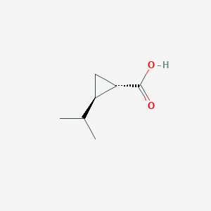 (1S,2R)-2-Isopropylcyclopropane-1-carboxylic acid