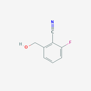 2-Fluoro-6-(hydroxymethyl)benzonitrile