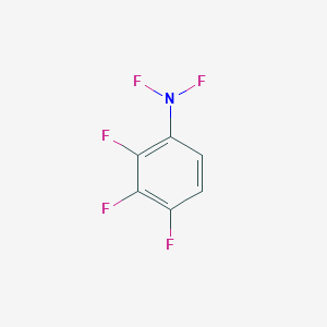 molecular formula C6H2F5N B15383751 N,N,2,3,4-pentafluoroaniline 