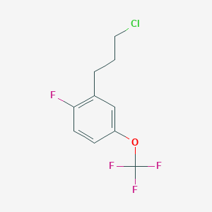 1-(3-Chloropropyl)-2-fluoro-5-(trifluoromethoxy)benzene