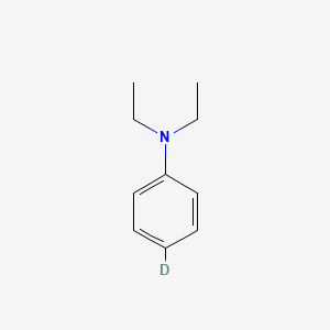 molecular formula C10H15N B15383776 4-deuterio-N,N-diethylaniline 