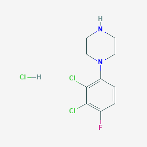 1-(2,3-Dichloro-4-fluorophenyl)piperazine HCl