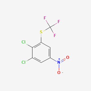 1,2-Dichloro-3-trifluoromethylthio-5-nitrobenzene