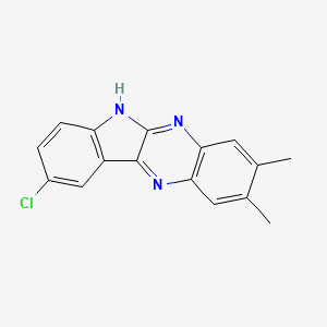 9-chloro-2,3-dimethyl-6H-indolo[2,3-b]quinoxaline