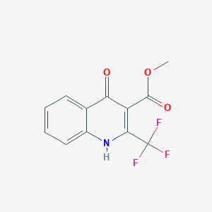 Methyl 4-hydroxy-2-(trifluoromethyl)quinoline-3-carboxylate