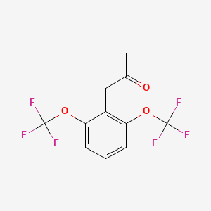 1-(2,6-Bis(trifluoromethoxy)phenyl)propan-2-one