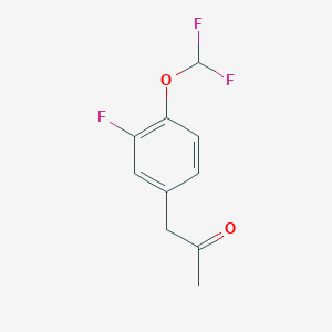 1-(4-(Difluoromethoxy)-3-fluorophenyl)propan-2-one