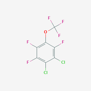 1,2-Dichloro-3,4,6-trifluoro-5-(trifluoromethoxy)benzene