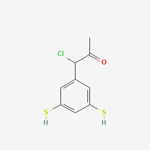 1-Chloro-1-(3,5-dimercaptophenyl)propan-2-one