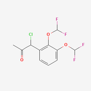 1-(2,3-Bis(difluoromethoxy)phenyl)-1-chloropropan-2-one