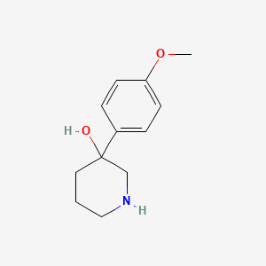 3-(4-Methoxyphenyl)piperidin-3-ol