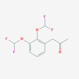 1-(2,3-Bis(difluoromethoxy)phenyl)propan-2-one