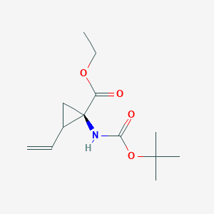 (1R,2S)-Ethyl 1-(tert-butoxycarbonylamino)-2-vinylcyclopropanecarboxylate