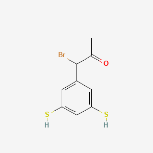 1-Bromo-1-(3,5-dimercaptophenyl)propan-2-one