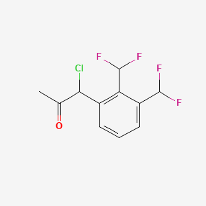 1-(2,3-Bis(difluoromethyl)phenyl)-1-chloropropan-2-one