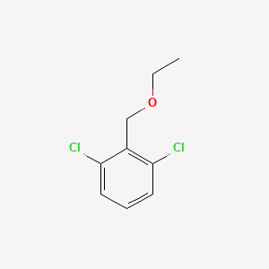 molecular formula C9H10Cl2O B15385310 1,3-Dichloro-2-(ethoxymethyl)benzene 