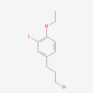 1-(3-Bromopropyl)-4-ethoxy-3-iodobenzene