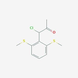 1-(2,6-Bis(methylthio)phenyl)-1-chloropropan-2-one