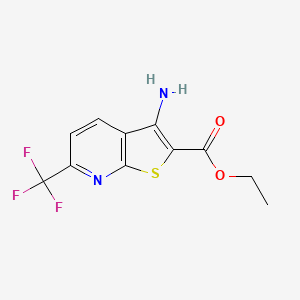 Ethyl 3-amino-6-(trifluoromethyl)thieno[2,3-b]pyridine-2-carboxylate