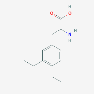 2-Amino-3-(3,4-diethylphenyl)propanoic acid