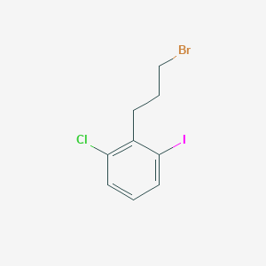 1-(3-Bromopropyl)-2-chloro-6-iodobenzene