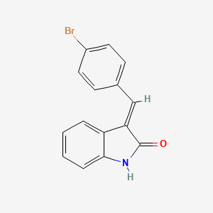 3-[(4-bromophenyl)methylidene]-2,3-dihydro-1H-indol-2-one