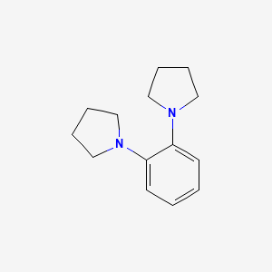 molecular formula C14H20N2 B15385572 Phenylene)bis(pyrrolidine CAS No. 54660-05-8