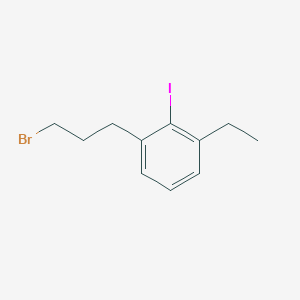 1-(3-Bromopropyl)-3-ethyl-2-iodobenzene