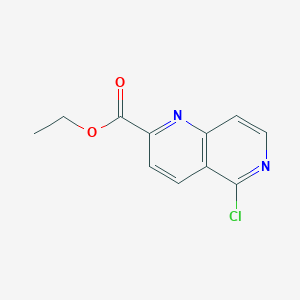 Ethyl 5-chloro-1,6-naphthyridine-2-carboxylate