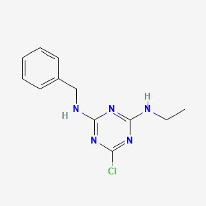 N-Benzyl-6-chloro-N'-ethyl-[1,3,5]triazine-2,4-diamine