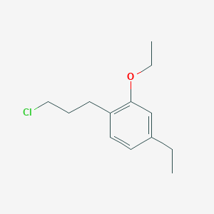 1-(3-Chloropropyl)-2-ethoxy-4-ethylbenzene