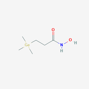 N-Hydroxy-3-(trimethylgermyl)propanamide