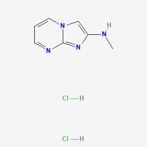 Imidazo[1,2-a]pyrimidin-2-yl-methylamine dihydrochloride